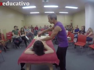 Clase nº1 de masaje erótico anal